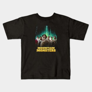 Mountain  Monsters American Cryptozoology Themed Reality Kids T-Shirt